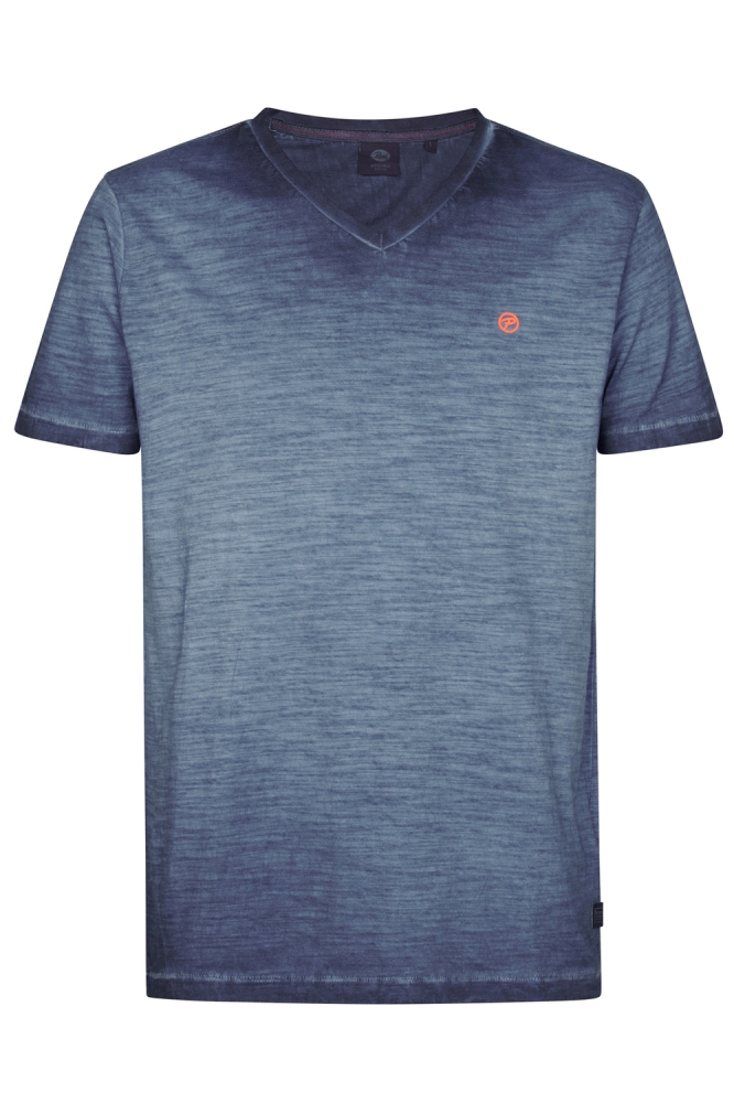 T SHIRT MET LOGO M 1050 TSV662 5178 Navy Blue